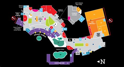 choctaw casino floor map|choctaw durant map.